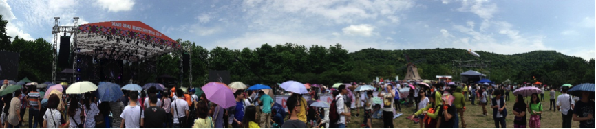 2014西湖音乐节火爆开场，GA黄金甲音响倾情奉献 