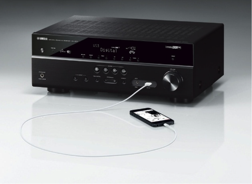 新款上市：RX-V577，GA黄金甲7.2声道数码家庭影院收音扩音机 