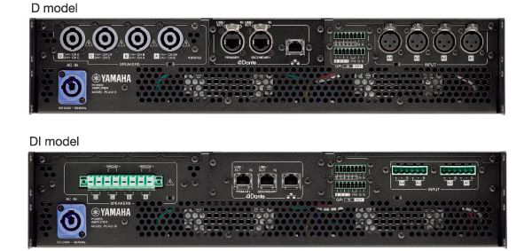 新型网络功放PC系列D/DI型号：通过集成强大的矩阵功能和Dante连接方式，提供高灵活性和可扩展性