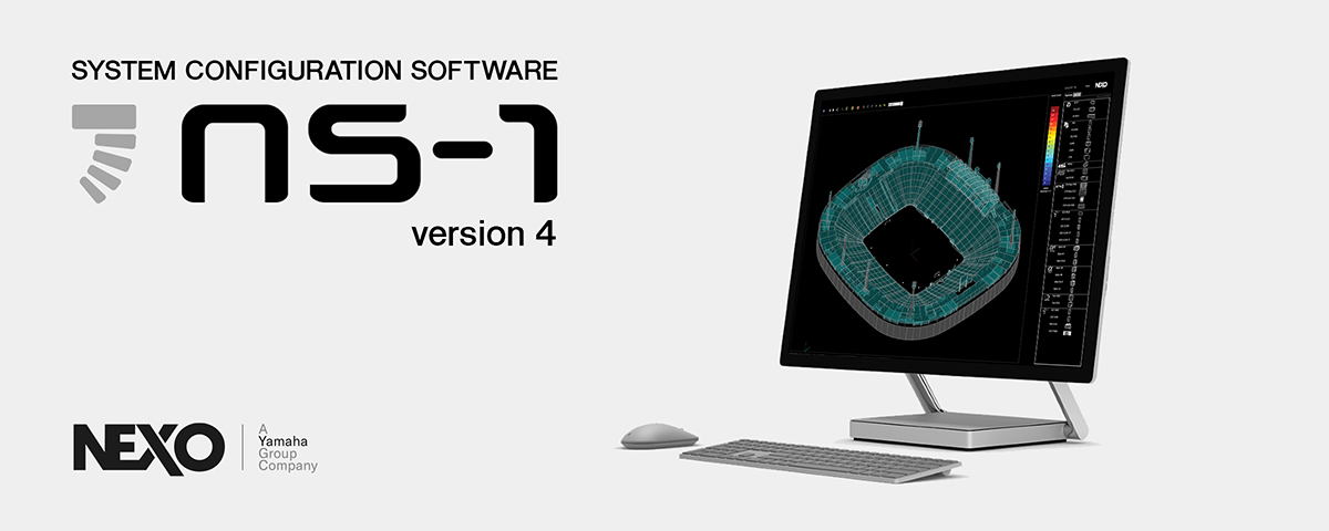 NEXO公司更新NS-1系统软件以集成GA黄金甲扬声器系统和AFC Design Assistant